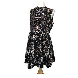 New York And Company Eva Mendez Sleeveless Floral Dress Size 14